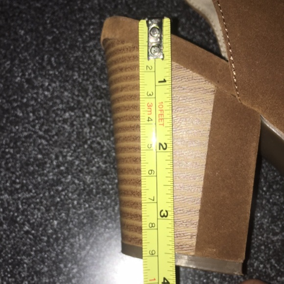 Suede block heels - Picture 9 of 10